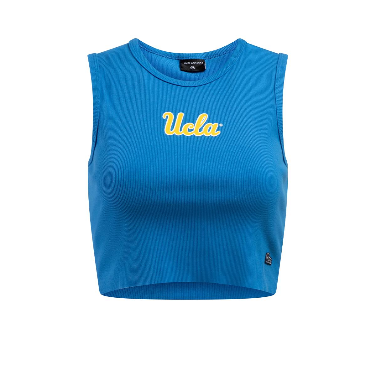 UCLA Women's Script Cut Off Tank Top